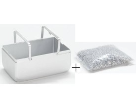 Vasca con sfere di alluminio