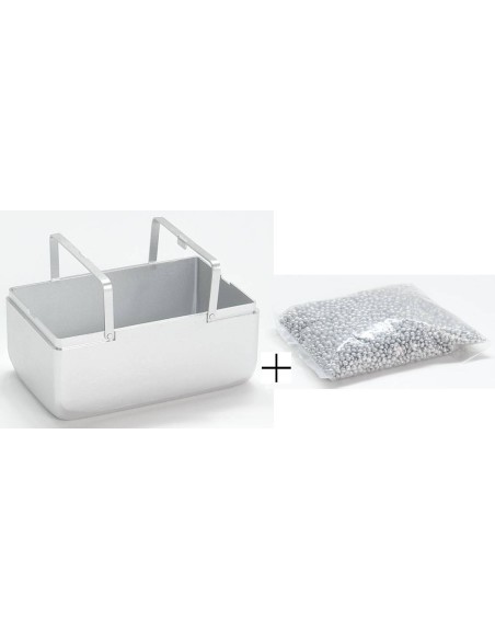 Vasca con sfere di alluminio