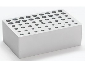 Blocco 18 fori per singolo volume per provette 0,2 / 0,5 /1,5 /2 ml