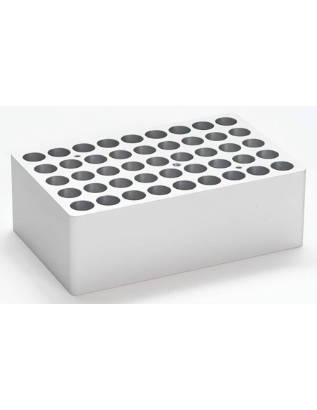 Blocco 45 fori per provette 5 ml