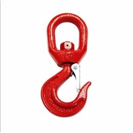 Gancio inferiore girevole da 1,5t, con blocco di sicurezza.
