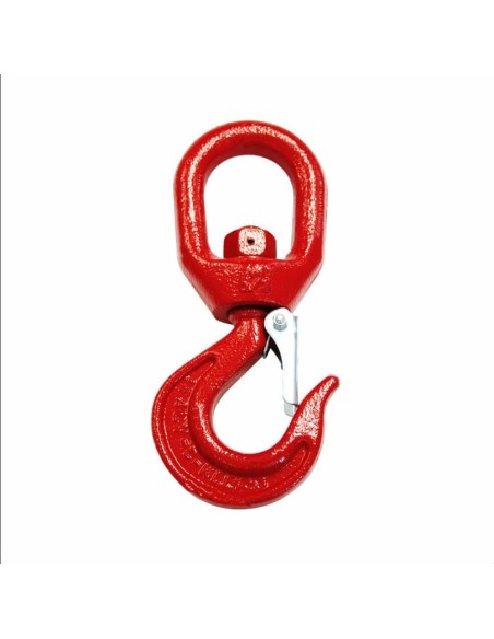 Gancio inferiore girevole da 1,5t, con blocco di sicurezza.