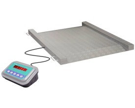 Bilancia da pavimento ultraleggera con rampe integrate ISPM