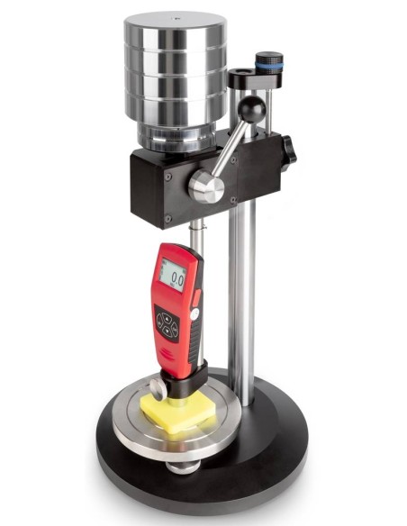 Durometro shore D Sauter HED 100 ESEMPIO APPLICAZIONE SU BANCO DI PROVA