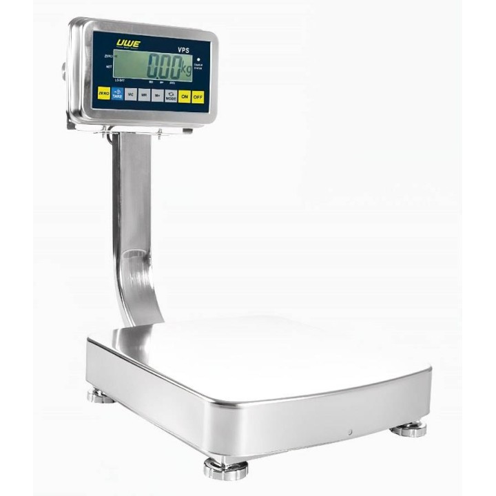 Bilancia lavabile igienica in acciaio inox IP67 UWE-VPSII