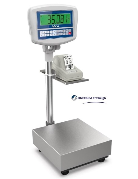 Bilancia di Precisione 20kg x 0.1g con Etichettatrice XPS