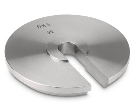 Massa campione a disco da 1 kg classe M1