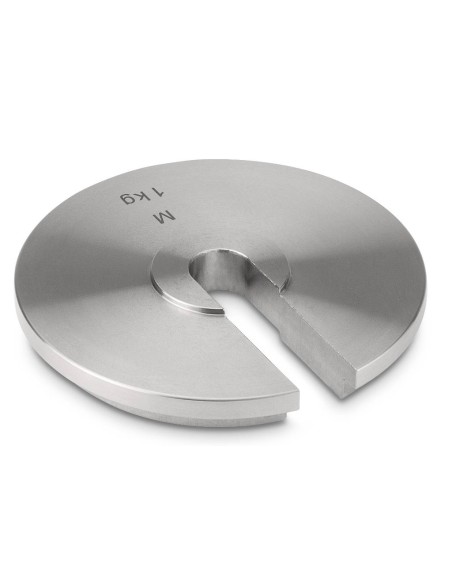 Massa campione a disco da 1 kg classe M1