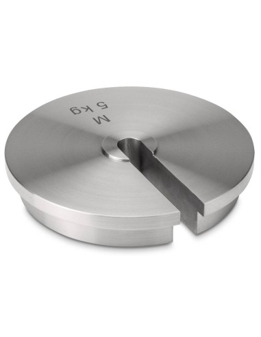 Massa campione a disco da 5 kg classe M1