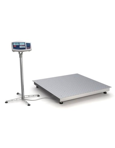 Bilancia contapezzi industriale W200CF con piano 800x800