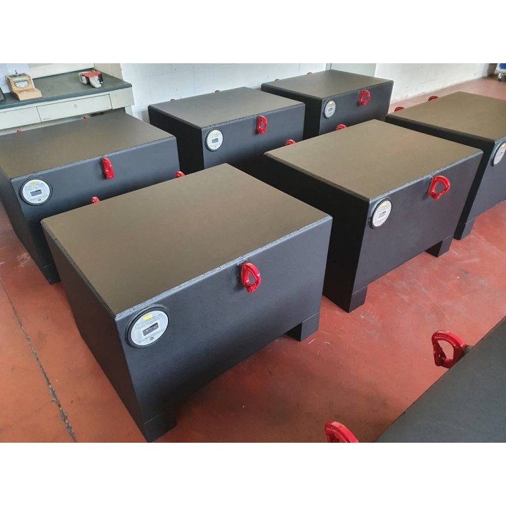 Masse certificate da 500 kg, 1000 kg e 2000 kg