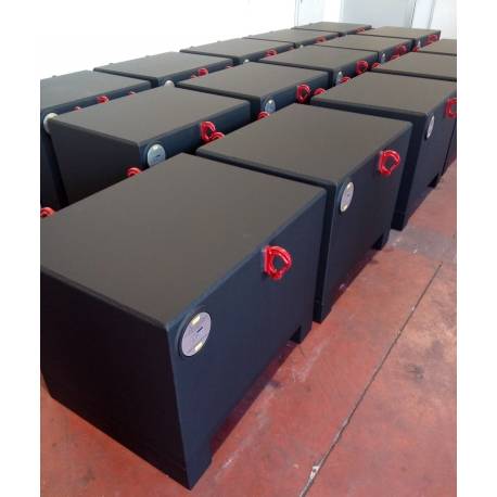 Campioni di massa da 2000 kg con agganci laterali