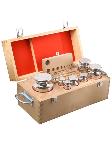 Pesiera Certificata Accredia classe M1 da 1 mg a 5 kg