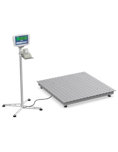 Bilancia da pavimento WCP dimensioni 800x800 mm