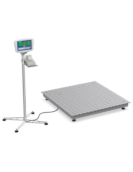 Bilancia da pavimento WCP dimensioni 800x800 mm