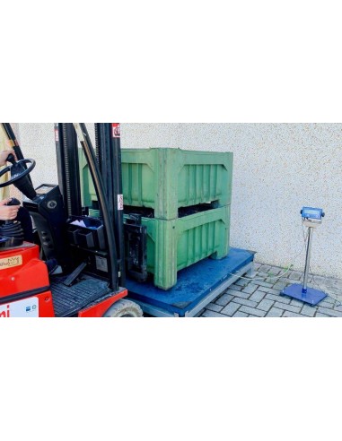 Bilancia pesa Bins azienda vinicola