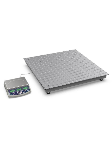Bilancia contapezzi a pavimento Proweigh BCP da 80x80 cm
