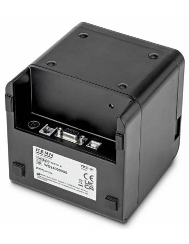 Stampante termica KERN YKC-01 vista interfaccia