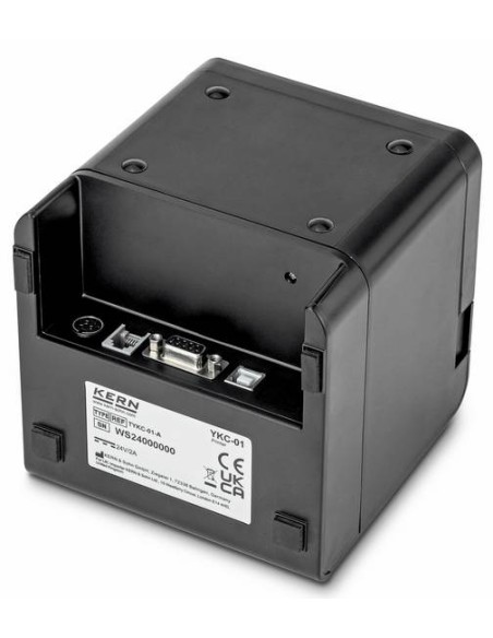 Stampante termica KERN YKC-01 vista interfaccia