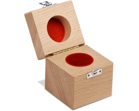 Custodia in legno per peso singolo da 1mg a 500mg