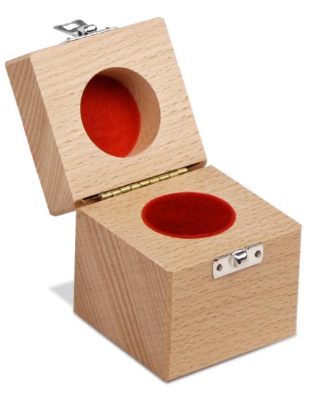 Custodia in legno per peso singolo da 1mg a 500mg