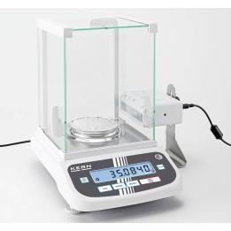 Ionizzatore ABP-A01 esempio appl con bilancia analitica