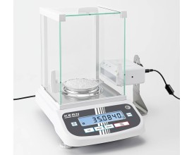 Ionizzatore ABP-A01 esempio appl con bilancia analitica