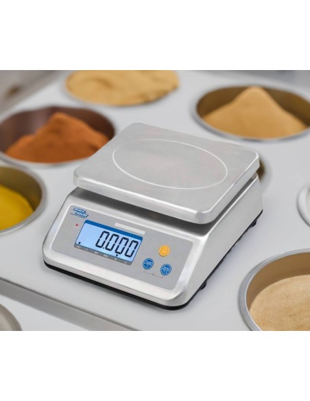 Bilancia Inox protezione IP67 per alimenti e polveri