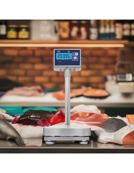 Bilancia Inox WBS per ambienti alimentari con con umidità