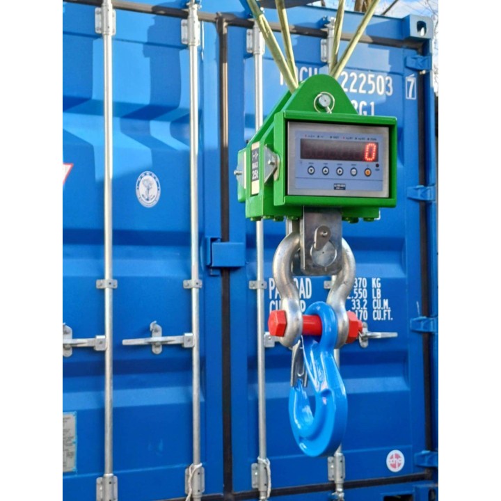 Dinamometro per pesatura container