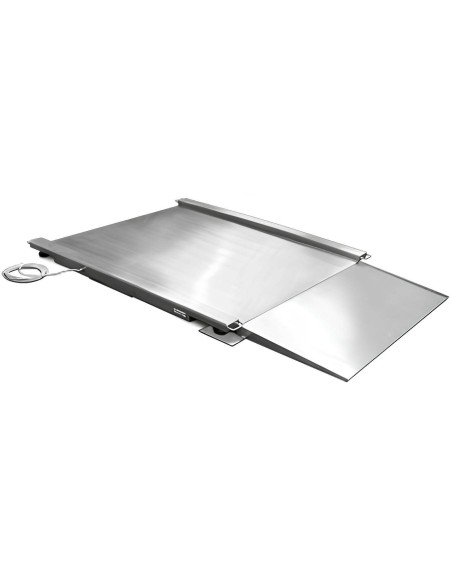 Piattaforma INOX AISI 304 con rampa serie LPI