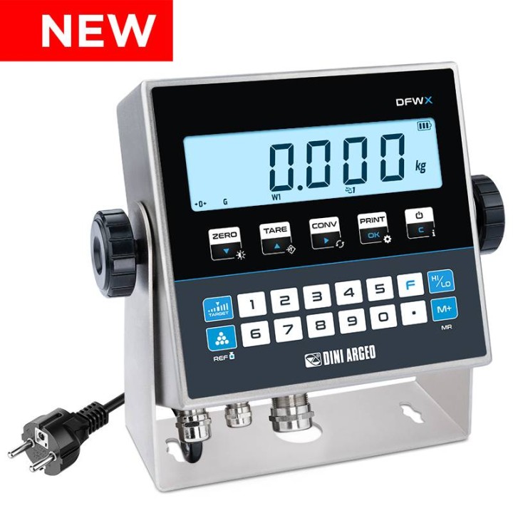 Indicatore Peso DFWX Multifunzionale IP68/IP69K