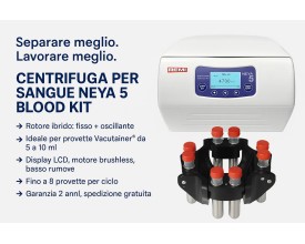 Centrifuga per sangue Neya 5 Blood Kit da laboratorio 2