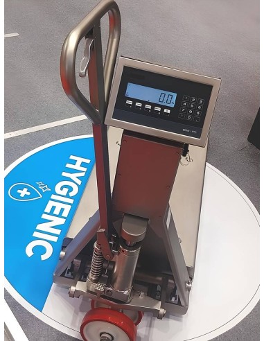 Transpallet con bilancia TPWI HYGIENX IP69K