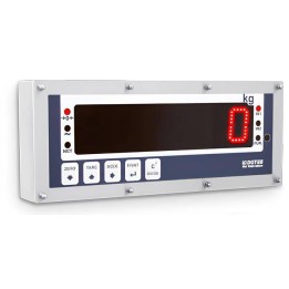 Ripetitore di peso con display LED da 60mm in acciaio INOX IP68