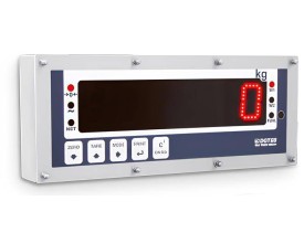 Ripetitore di peso con display LED da 60mm in acciaio INOX IP68