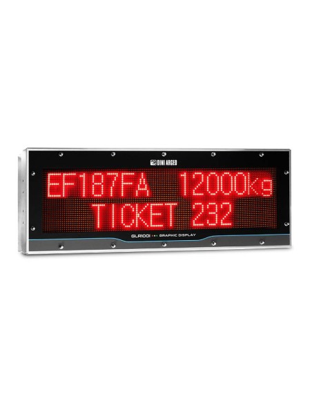 Ripetitore di peso GLR100 INOX ALFANUMERICO