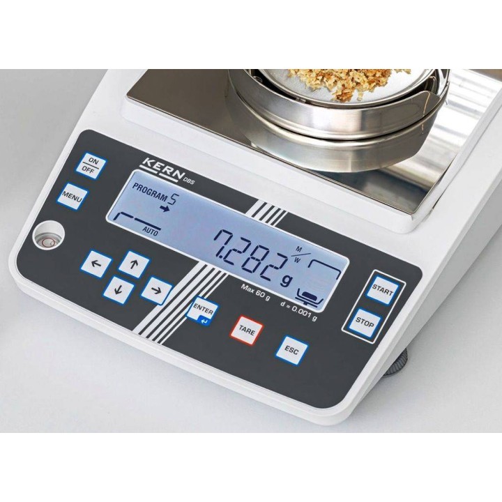 Kern DBS 60-3 display con valori
