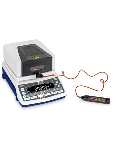 Set di calibrazione della temperatura applicazione con termobilancia DIS 100-3