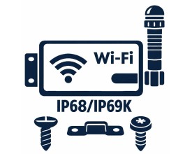 Porta di comunicazione WiFi con antenna IP68/IP69K