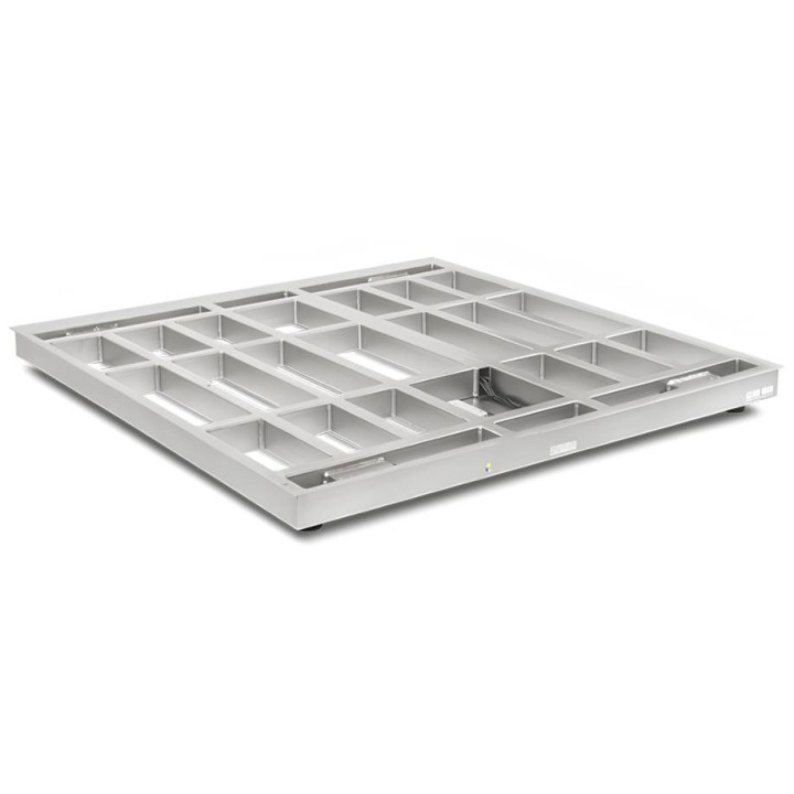 Struttura Piattaforma Inox a 4 celle di carico ETI