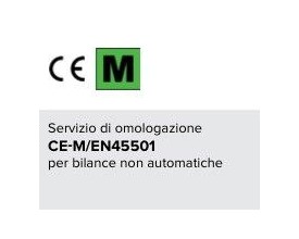 Omologazione CE-M per bilance in classe I o II di portata oltre 6 kg e sino a 35 kg