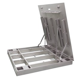 Piattaforma da pavimento inox ETI HYGIENX lavabile IP69K