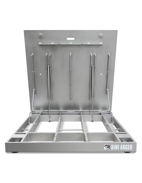 Piattaforma inox ETI HYGIENX open