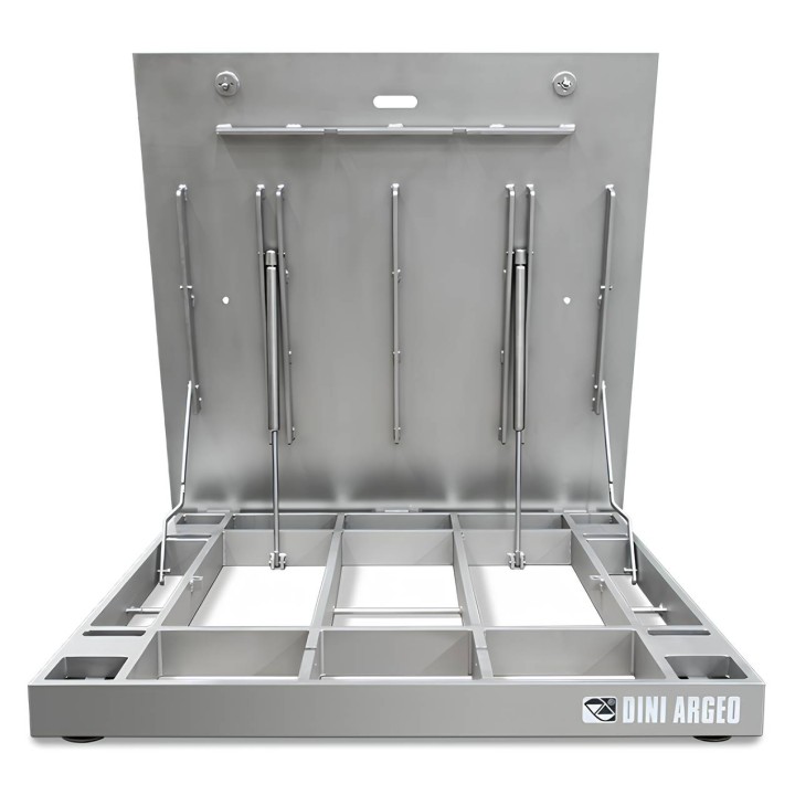 Piattaforma inox ETI HYGIENX open