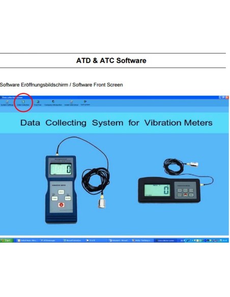Software di trasmissione dati per SPESSIMETRI SAUTER TC, TE, TF e TG