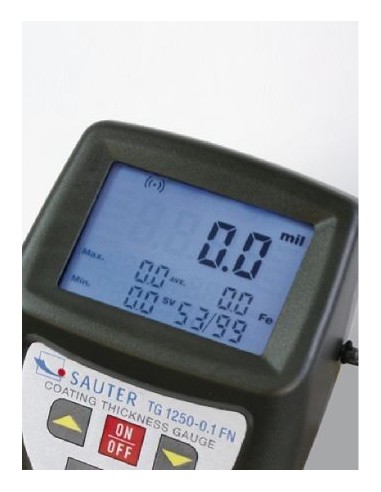 Spessimetro TF 1250-0.1FN dettaglio display