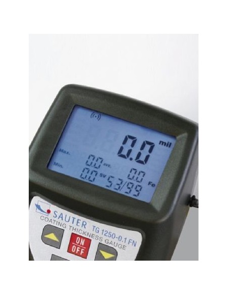 Spessimetro TF 1250-0.1FN dettaglio display