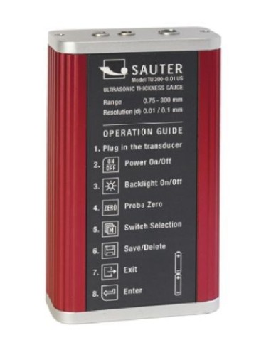 Spessimetro SAUTER TU-US dettaglio posteriore