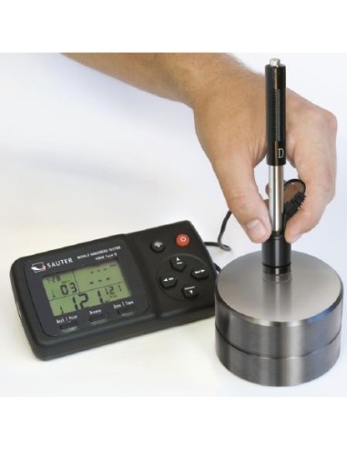 Durometro Leeb Sauter HMM con blocco durezza per regolazione